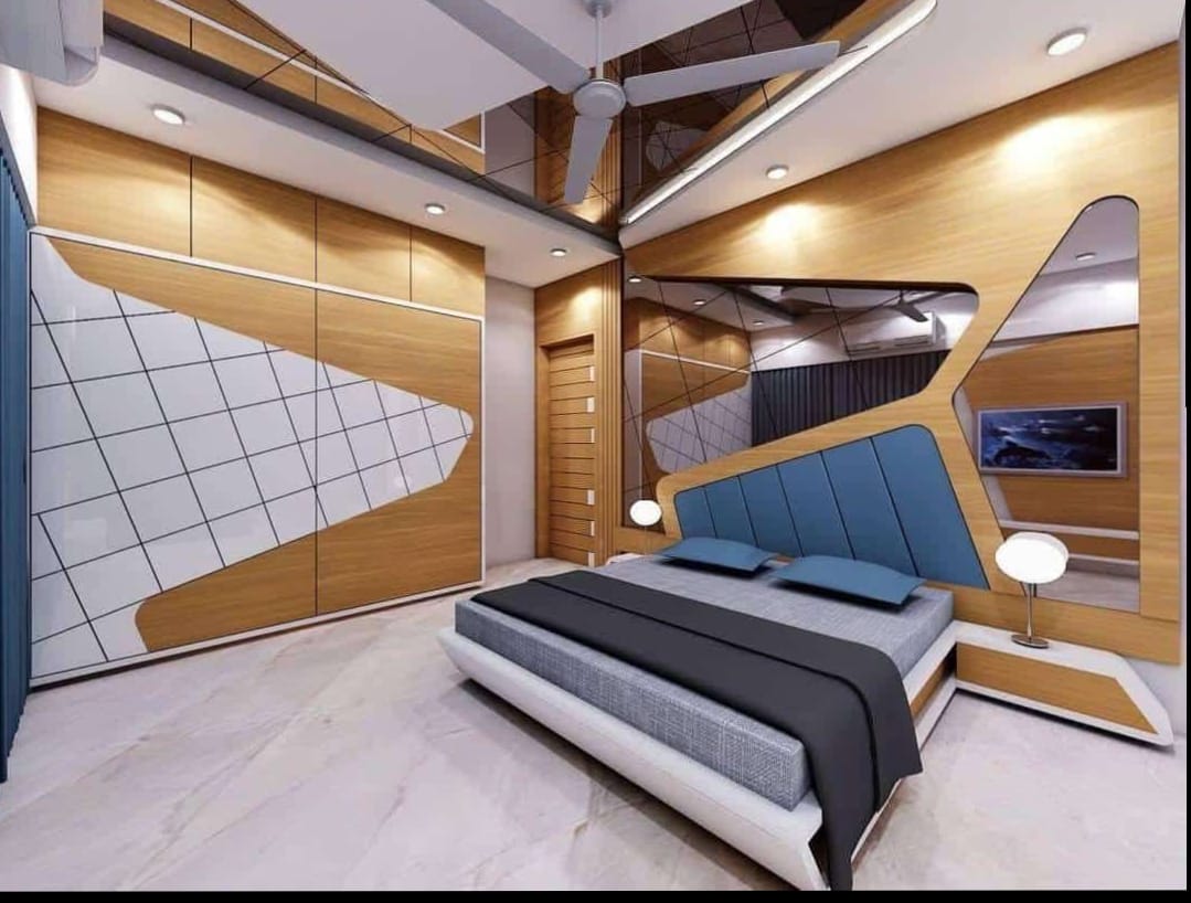 Designer furniture arrangement